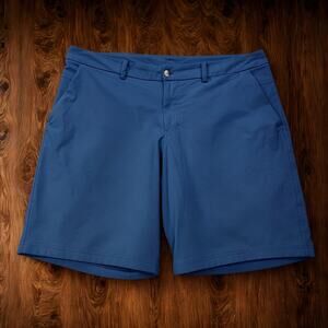 Lululemon The Works Short Warpstreme 11” Navy Men’s 36 M7929S EUC